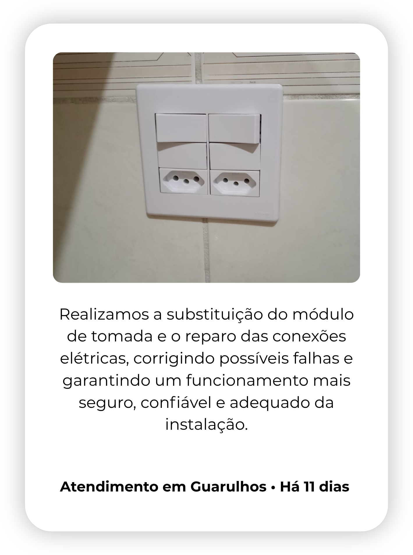 Realizamos a reforma elétrica completa da residência, substituindo a fiação antiga, reorganizando o quadro elétrico e adequando os circuitos, proporcionando mais segurança, organização e eficiênci (11)