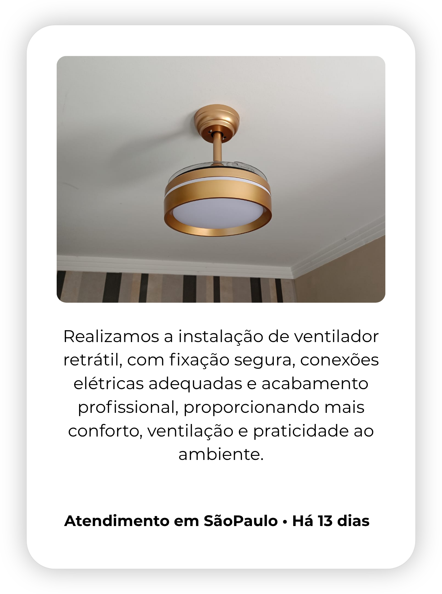 Realizamos a reforma elétrica completa da residência, substituindo a fiação antiga, reorganizando o quadro elétrico e adequando os circuitos, proporcionando mais segurança, organização e eficiênci (13)