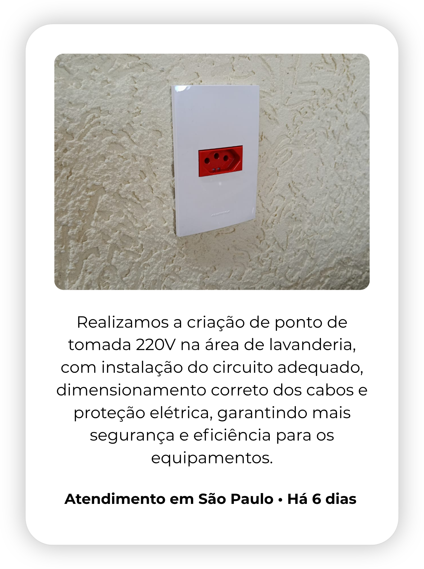 Realizamos a reforma elétrica completa da residência, substituindo a fiação antiga, reorganizando o quadro elétrico e adequando os circuitos, proporcionando mais segurança, organização e eficiênci (3)